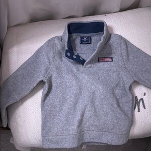 Vineyard Vines Kids' Grey Pullover
